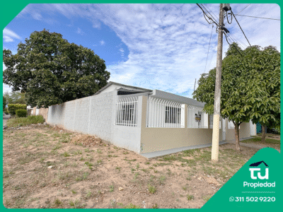 Casa esquinera de 20x20