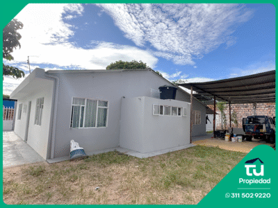 Casa esquinera de 20x20